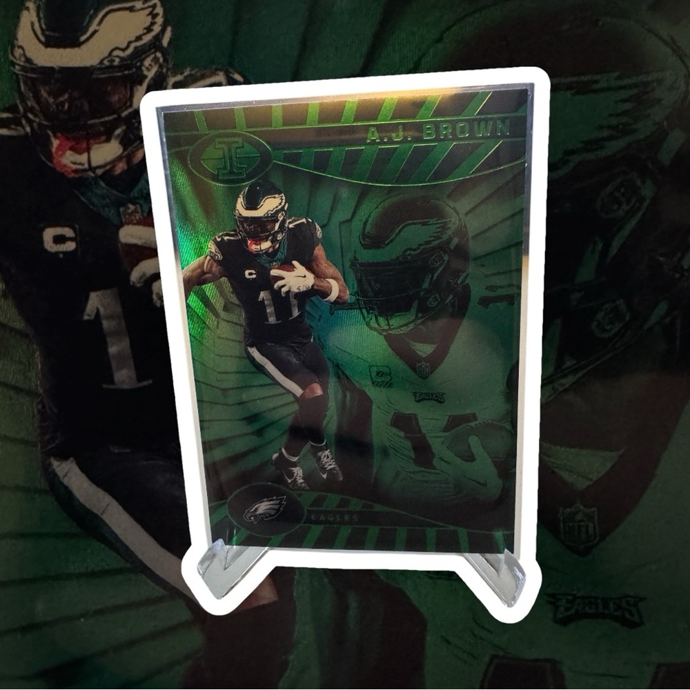 Panini Illusions AJ brown Green